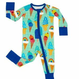 Little Sleepies Aqua Rainbow Sprinkles Zippy